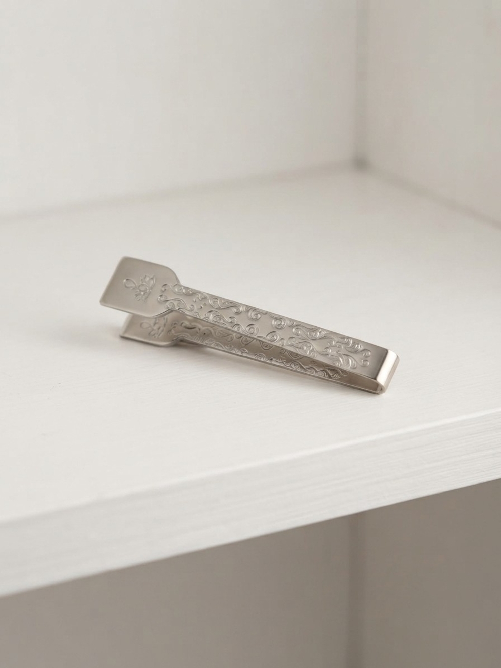 NEW Silver Tone Metal Tongs for Incense Burners  (0321)